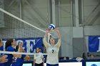 VB vs USCGA  Wheaton College Women's Volleyball vs U.S. Coast Guard Academy. - Photo by Keith Nordstrom : Wheaton, Volleyball